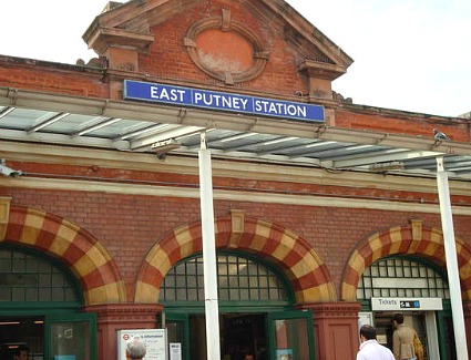 East Putney Tube Station, London